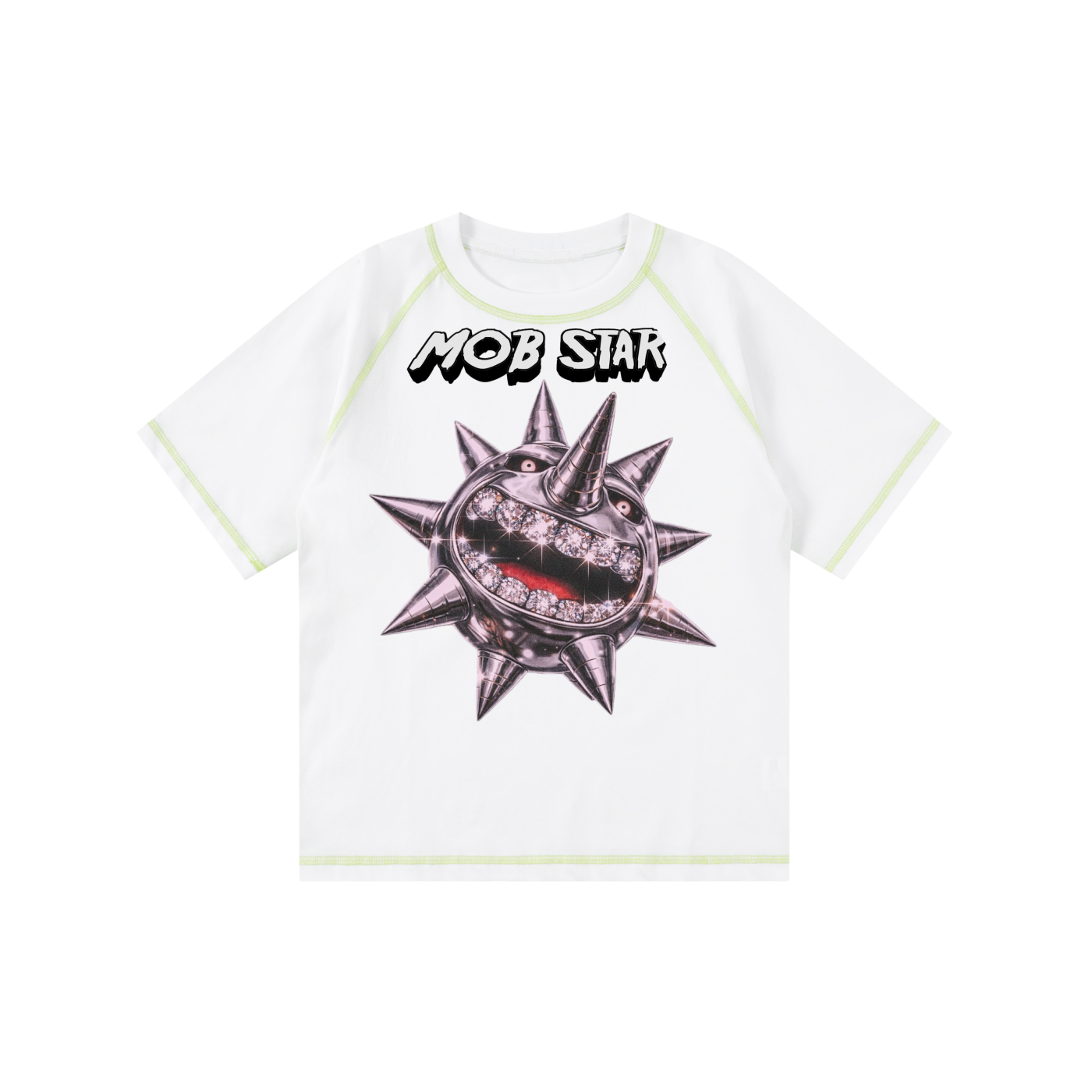 Loose Contrast-Stitched Kids' T-Shirt