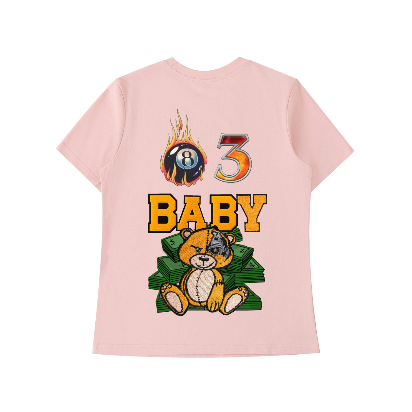 Mob Money Gang (83 Baby) Woman’s Essential Standard Shoulder T-Shirt