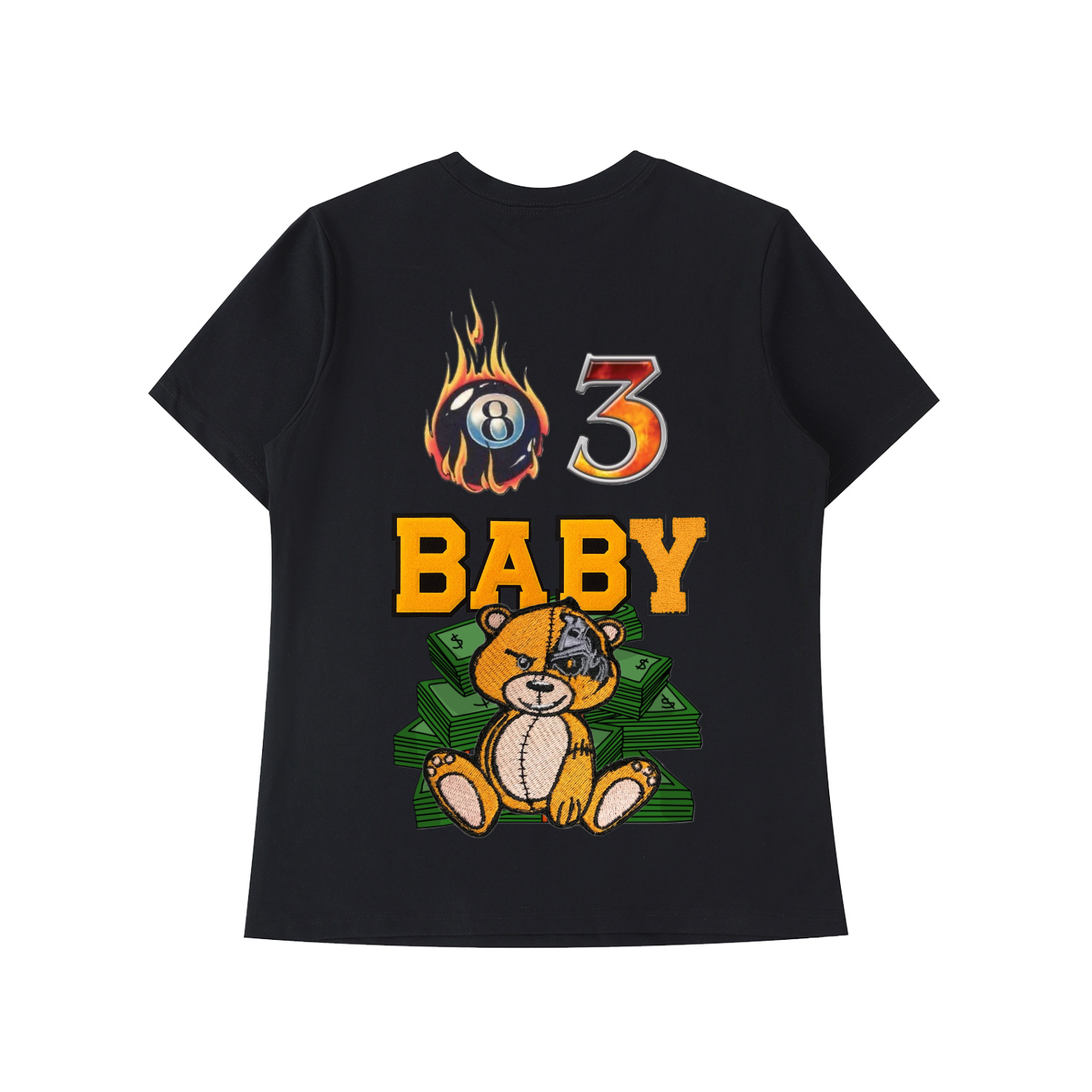 Mob Money Gang (83 Baby) Woman’s Essential Standard Shoulder T-Shirt