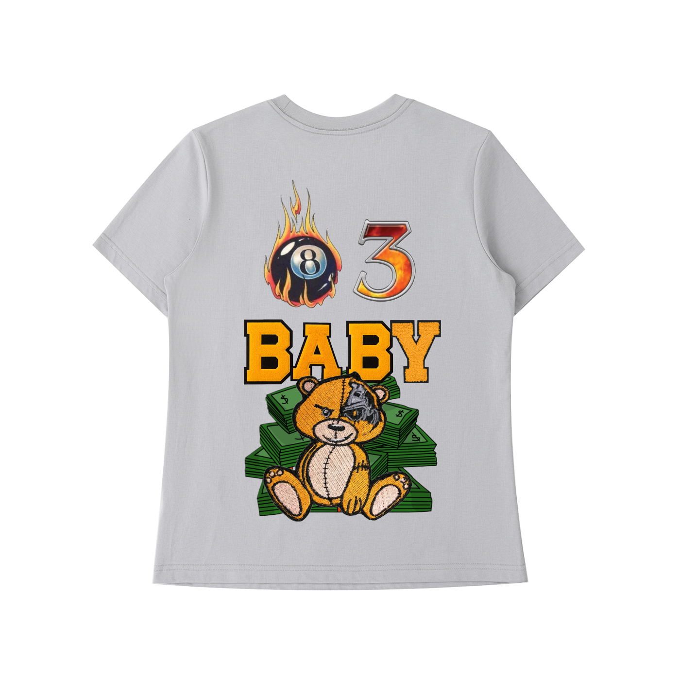 Mob Money Gang (83 Baby) Woman’s Essential Standard Shoulder T-Shirt