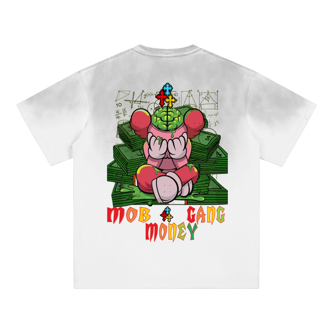 Mob Money Gang “83 Baby” Sunfade Edge Gradient T-Shirt