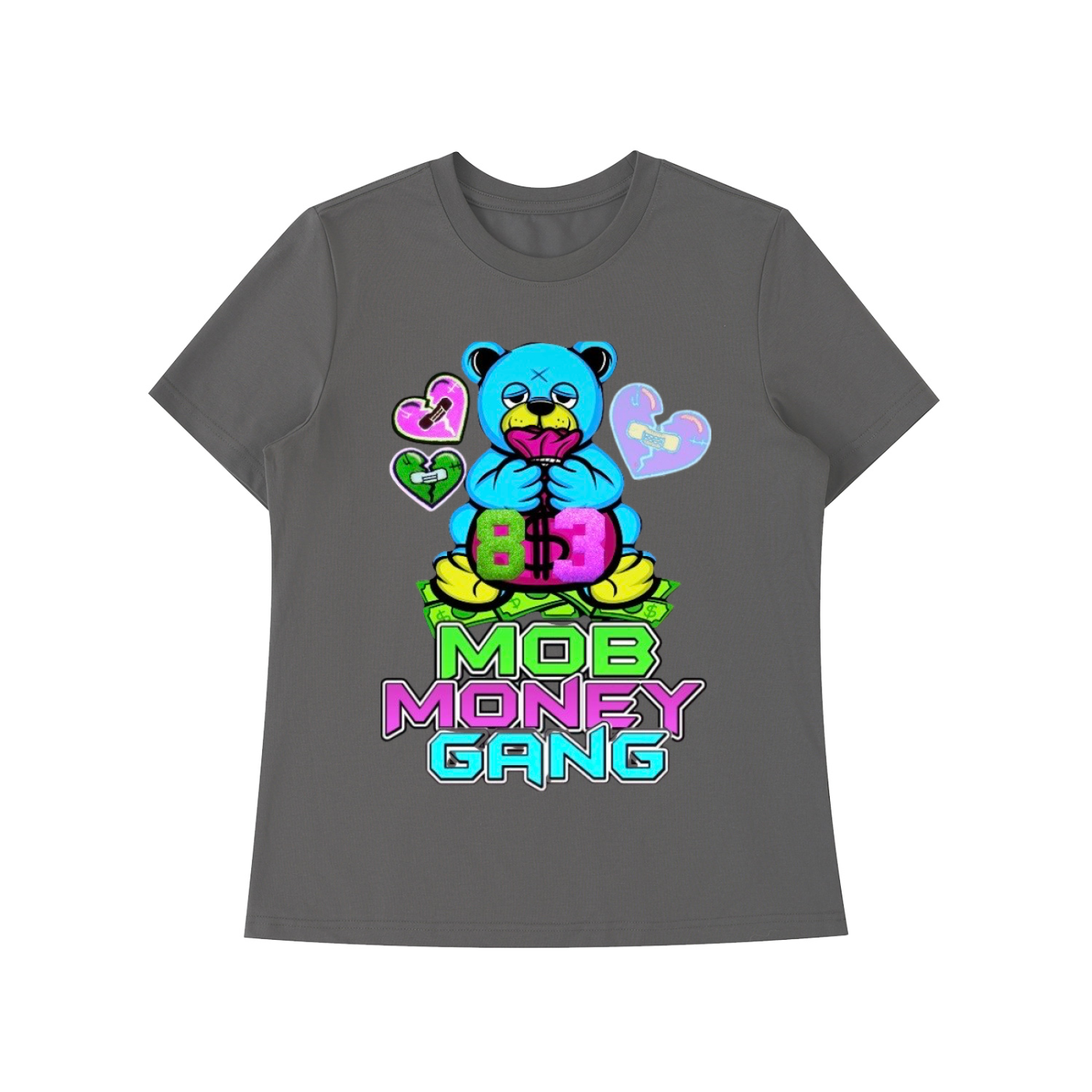 Mob Money Gang (83 Baby) Woman’s Essential Standard Shoulder T-Shirt
