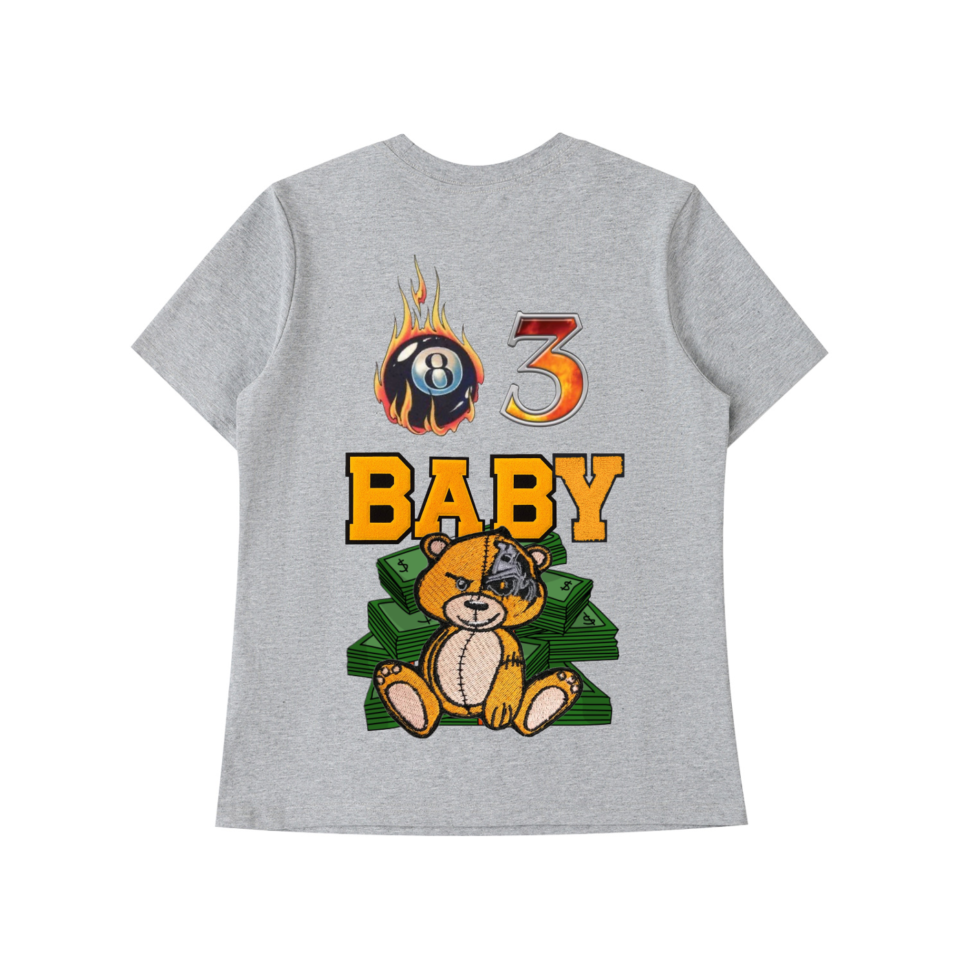 Mob Money Gang (83 Baby) Woman’s Essential Standard Shoulder T-Shirt